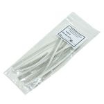 End Sleeves, White, Ø 0.5mm, 500 Pieces
