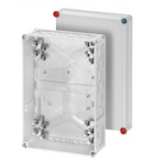Junction box with terminals, 4-pole for_Cu up to 70mm2, IP 65, grey RAL 7032 (HPL3900226)