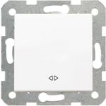 Karre White Intermediate Switch Mec+Button/Cover