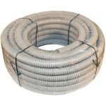 Corrugated pipe 16 grey rubber guard TXM 100m