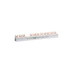 Insulated busbar 3P fork 10mm² 12M