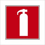 Luminescent sticker Fire extinguisher