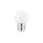 LED Bulb 1W G45 240V 25Lm 2700K PC frosted FILAMENT THORGEON