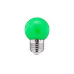 LED Color Bulb 1W G45 240V 20Lm PC green THORGEON