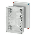 Junction box with terminals, 5-pole for_Cu up to 70mm2, IP 65, grey RAL 7032 (HPL3900221)