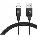 Insnap series magnetic USB cable Black 1,2m