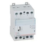 Power contactor CX³ - with 230 V~ coll and handle - 4P - 400 V~ - 40 A
