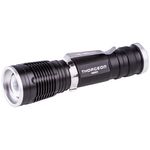 LED Flashlight 10W 800Lm IP44 (30x115mm) + 18650 accumulator 1x2300mAh THORGEON