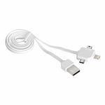 Power USB cable 3in1 USB>mini/micro/typeC 9002/uc80c