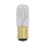 Special Bulb BA15d 15W 240V tubular NBB