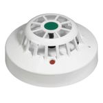 Heat detector - for fire alarm panel - supplied with base - threshold of 60 °C
