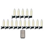 Candle lights - 2400K IP20 3x AAA - X-Mas - 15 Pieces