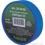 Insulating tape HAUPA 19mm/20m blue