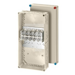 Junction box with terminals, 5-pole up to Al+Cu up to 240m, IP 65, grey RAL 7032 (HPL3900223)