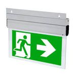 Emergency Luminaire Exit with glass intelight OXIMIA 3h 40095