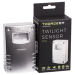 Twilight Control Sensor IP44 silver THORGEON