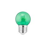 LED Color Bulb 1W G45 240V 20Lm PC green clear FILAMENT U THORGEON