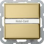 hotel-card 2-way m-c (ill.) in.sp. System 55 brass