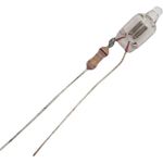 T1 3/4 WE 6x16 220-240V 10Khrs Clear Red Neon Glass with Resistor