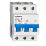 Miniature Circuit Breaker (MCB) AMPARO 6kA, B 20A, 3-pole