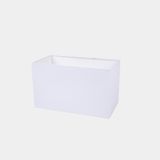 Shade rectangular 182x170x150mm White