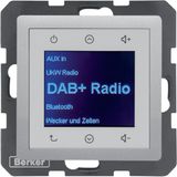 Radio Touch  UP DAB+, Bluetooth Q.x alu velvety