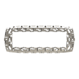 7-module support for rectangular box (center distance 100 mm)