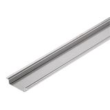 Terminal rail, without slot, Accessories, 35 x 7.5 x 1000 mm, Steel, g