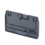 End plate for terminal blocks 2.5 mm² push-in plus models