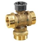 CONTROL BALL VALVE,3W,DN20,G11/4",KVS6.3