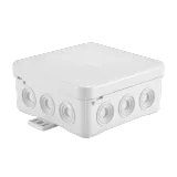Surface junction box N6w FASTBOX white