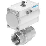 VZBM-A-11/4"-RP-25-D-2-B2-PA10 Ball valve actuator unit