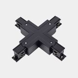 Black “X” connector without frame