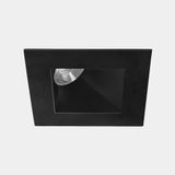 Downlight Play Deco Asymmetrical Square Fixed 11.9W LED neutral-white 4000K CRI 90 45.1º PHASE CUT Black/Black IP54 1283lm