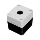 Control box enclosure, one hole, depth 60 mm