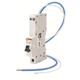 DSE201 M C6 A300 - N Blue Residual Current Circuit Breaker with Overcurrent Protection