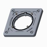 Mounting Flange Ax6 60A Industrial Plug and Socket Accessory