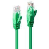 10m Cat.6 U/UTP Network Cable, Green RJ45, M/M, 250MHz, Copper