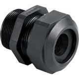 Cable gland Progress synthetic GFK Pg29 Black RAL 9005 cable Ø 19-23mm