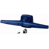 Toggle, 14mm, for mounting shroud, blue