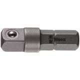 Adaptor for Nut Spinner Sockets 1/4"-1/4" 25mm 870/1, 136000 Wera