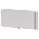 Front plate, blind, HxW= 150 x 400mm