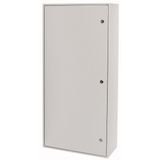 Surface-mounted installation distribution board with double-bit lock, IP55, HxWxDHxWxD=760x600x270mm