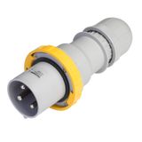 PLUG 63A 3P+E 4h IP66/IP67/IP69 100-130V