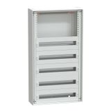 WALL-MOUNTED ENCL. 5ROWS+6M PACK250 IP30