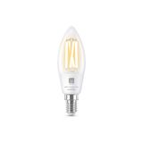 OCTO WiZ Connected C37 Tunable White Smart Filament Lamp Clear E14 4.9