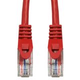 Patchcord RJ45 unshielded, Cat.5e, PVC, red, 5.0m