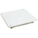 Cover lid, 100x100 mm, white
