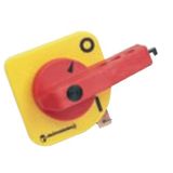 Door coupling rotary handle red/yellow  ML11/12