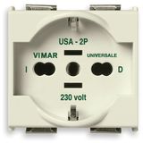 2P+E 16A universal outlet